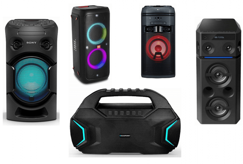 10 Best Party Speakers With Good Bass & Sound