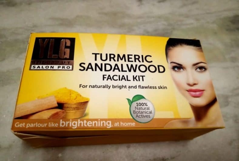 YLG Turmeric Sandalwood Facial Kit Review