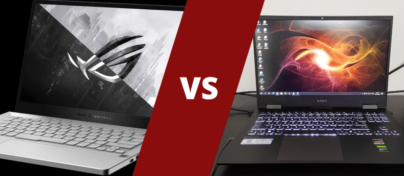 HP Omen 15 vs Asus ROG Zephyrus G14