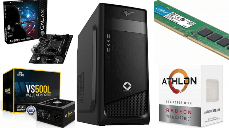 Best Budget PC Build Under Rs 20,000 in India