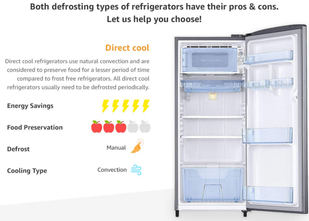 Refrigerator Frost vs Frost Free